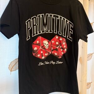 Primitive Skateboarding Black Cotton Tee